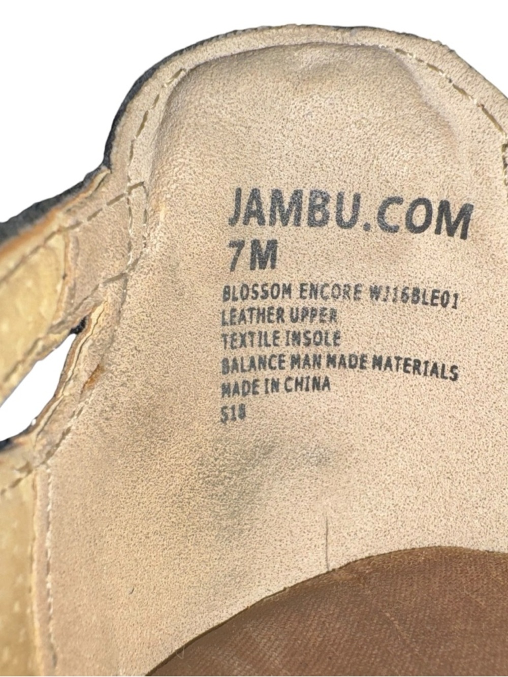 Womens Jambu Brown Leather Mary Jane Sandals Comfort All Terra 7M - Picture 7 of 8